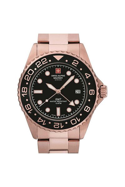 Swiss Alpine Military Mens Watch 7052.1167, Quartz, 42mm, 10atm