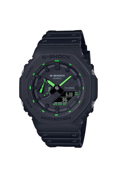 Casio Ανδρικό ρολόι Casio GA-2100-1A3ER, Quartz, 45mm, 20ATM