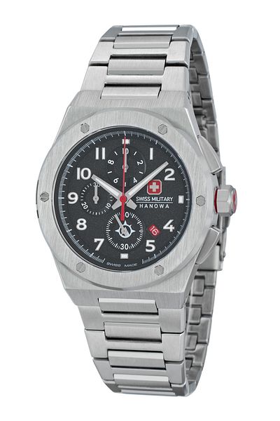 SWISS MILITARY HANOWA Mens Watch Swiss Military Smwgi2102001, Quartz, 43mm, 10atm