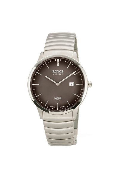 Boccia Mens Watch 3645-04, Quartz, 40mm, 3atm