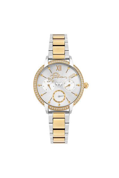 Police Γυναικείο ρολόι Police PL16043BSTG.04M, Quartz, 34mm, 3ATM