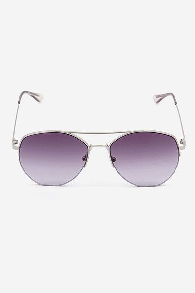 Calvin Klein Women Fashion Sunglasses Ck20121s, Silver