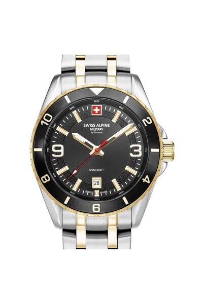 Swiss Alpine Military Ανδρικό ρολόι Swiss Military 7034.1147, Quartz, 42mm, 1...
