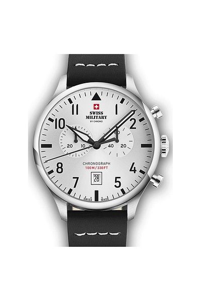 Swiss Military Ανδρικό ρολόι Swiss Military SM34098.06, Quartz, 43mm, 10ATM