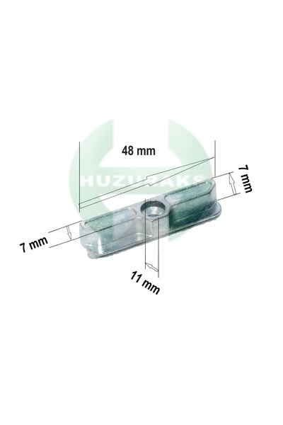 pimapen Pencere Ispanyolet Karşılığı, No 01-4 Adet