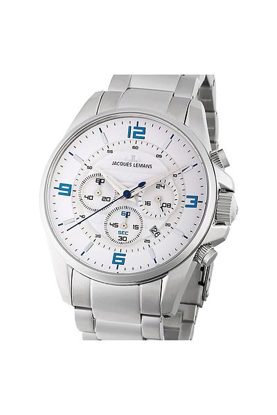Jacques Lemans Ανδρικό Ρολόι 1-2118e, Quartz, 44mm, 10atm