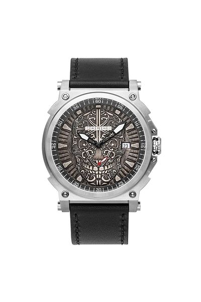 Police Ανδρικό ρολόι Police PL15728JS.61, Quartz, 48mm, 3ATM