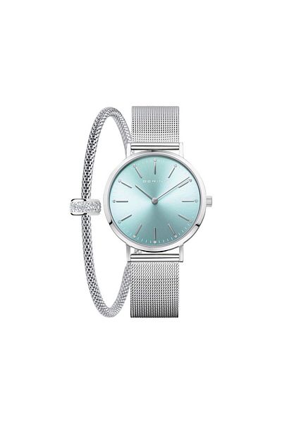 Bering Ceas de damă 14134-005-gwp, cuarț, 34mm, 3atm