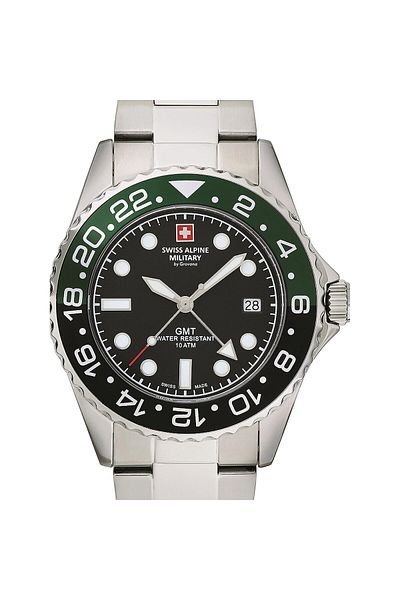 Swiss Alpine Military Mens Watch Swiss Military 7052.1138, Quartz, 42mm, 10atm