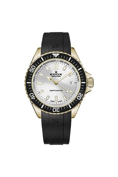 Edox Ανδρικό ρολόι Edox 80120-37JCA-AID, Automatic, 44mm, 100ATM