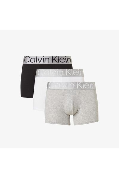 Calvin Klein 3 csomagos Trunk férfi fekete/fehér/szürke boxer