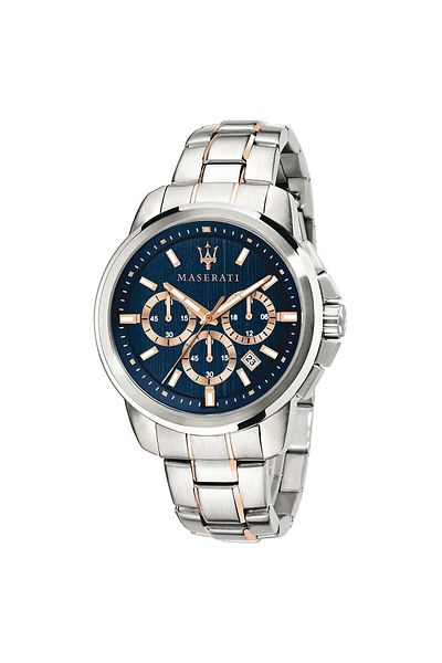 Maserati Mens Watch R8873621008, Quartz, 44mm, 5atm