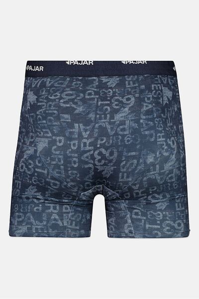 Pajar Men 3 Pack Brand Logo Boxer Briefs, Navy