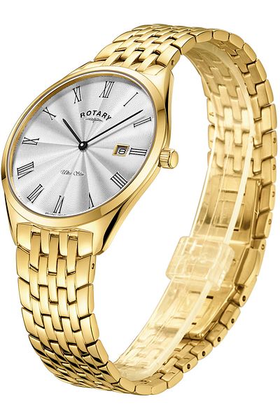 Rotary Mens Watch Gb08013/01, Quartz, 38mm, 5atm