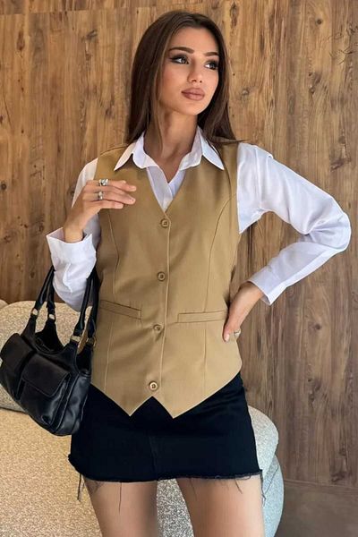 Emet Women's Test Shirt Vest Set
