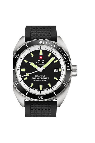 Swiss Military Ανδρικό ρολόι Swiss Military SMA34100.07, Automatic, 42mm, 30ATM