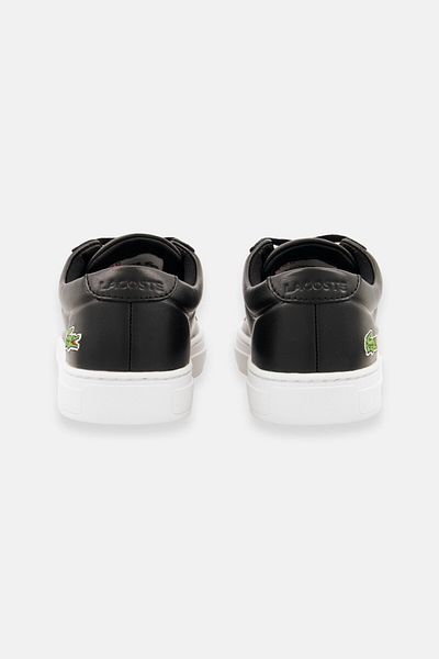 Lacoste Kids Girl L,12,12 117 Laced Up Sneaker Shoes, Black