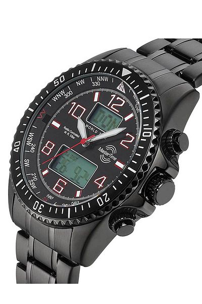 Master Time Ανδρικό ρολόι Master Time MTGA-10921-22M, Quartz, 44mm, 5ATM