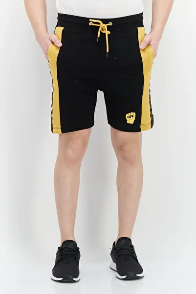 UFC Men Sportswear Fit Drawstring Shorts, Black