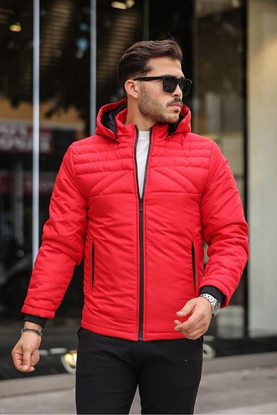 HIMY SHOP Зимно пухено яке с качулка