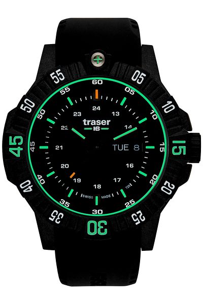 Traser H3 Ανδρικό Ρολόι Traser 110723, Quartz, 46mm, 20ATM