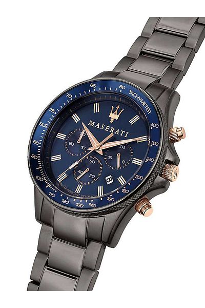 Maserati Mens Watch R8873640001, Quartz, 44mm, 10atm