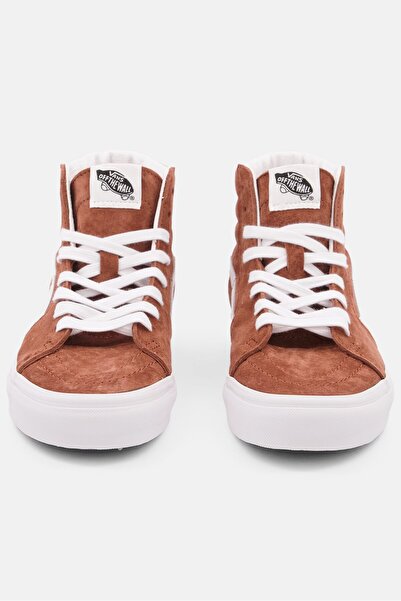 Vans Women SK8-Hi Lace Up High Cuff Shoes, Brown