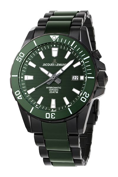 Jacques Lemans Ανδρικό ρολόι Jacques Lemans 1-2222F, Quartz, 42mm, 20ATM