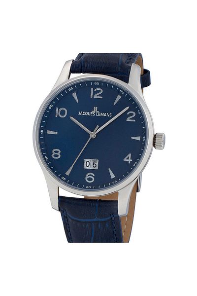 Jacques Lemans Mens Watch 1-1862zc, Quartz, 40mm, 10atm
