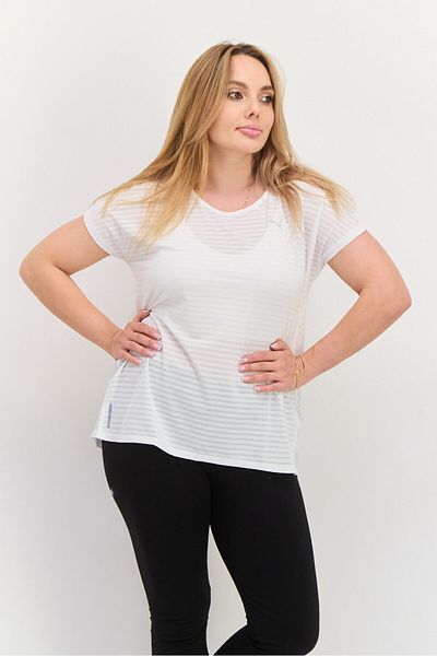 Puma Women Sportswear Fit Short Sleeve Training Top, White