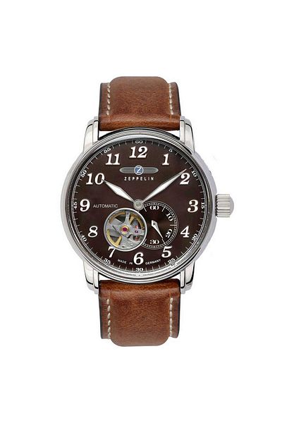 Zeppelin Mens Watch Zeppelin 7666-4, Automatic, 41mm, 5ATM