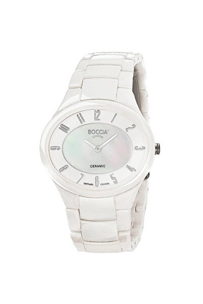 Boccia Ladies Watch 3216-01, Quartz, 35mm, 3ATM