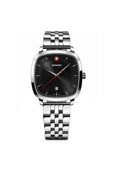 Wenger Ανδρικό ρολόι Wenger 01.1921.102, Quartz, 37mm, 5ATM