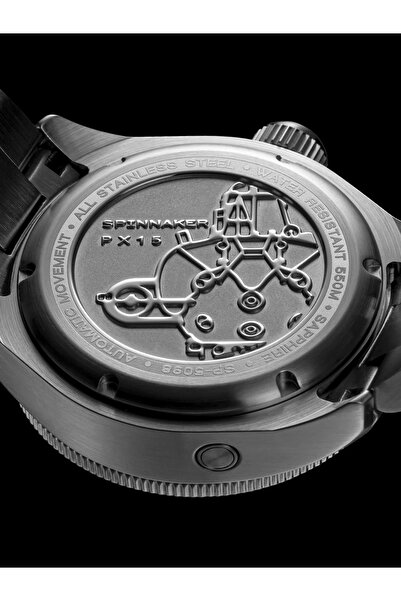 SPINNAKER Piccard Sp-5098-22 Automatic (Seiko Nh35 Movement) Men's Wristwatch