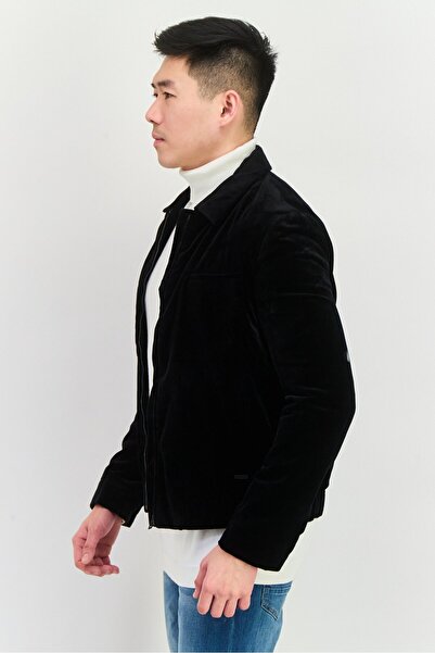 Hugo by Hugo Boss Men Solid Soft Shell Jacket , Black