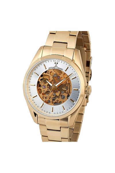Jacques Lemans Ανδρικό Ρολόι 1-2087j, Αυτόματο, 40mm, 5atm