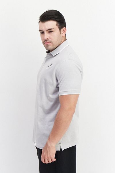 Asics Men Sportswear Fit Training Polo Shirt, Grey