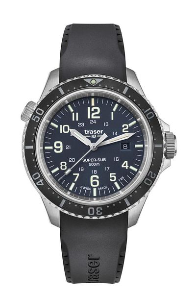 Traser H3 Mens Watch Traser H3 109374, Quartz, 46mm, 50ATM