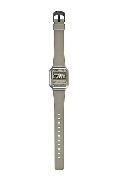 Casio Mens Watch A100wef-3aef, Quartz, 33mm, 3atm