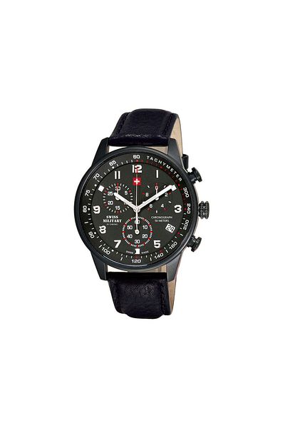 Swiss Military Mens Watch By Chrono Sm34012.08, Quartz, 41mm, 5atm