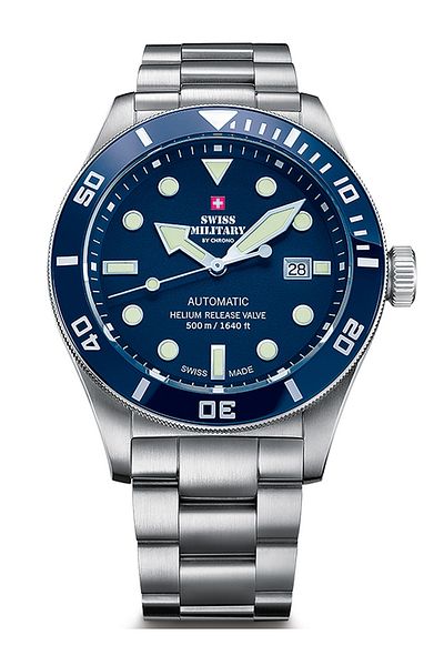 Swiss Military SMA34075.02 Automatic 44mm 50ATM