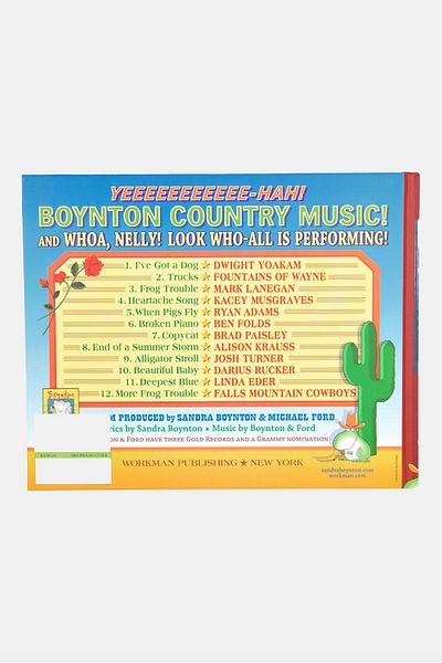 Sandra Boynton Frog Trouble And Eleven Other Pretty Serious Songs Book, Green Combo