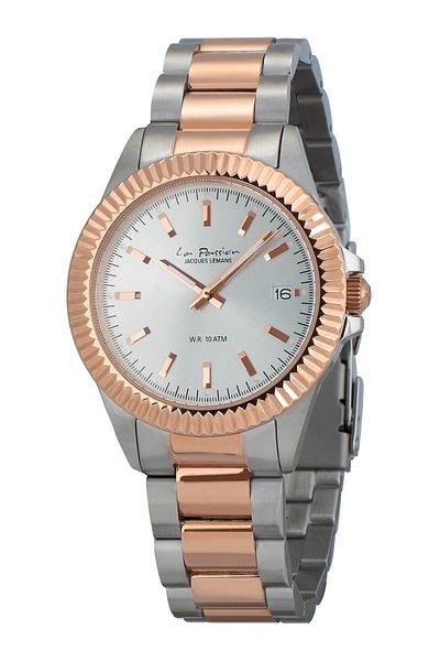 Jacques Lemans Ladies Watch Lp-125h, Quartz, 38mm, 10atm