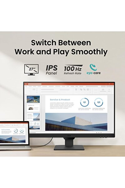 BENQ GW2790 27" FHD 1920x1080 100Hz IPS Eye-Care Monitor