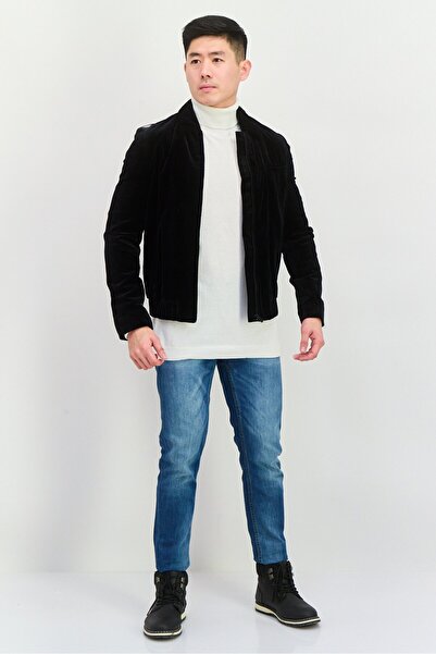 Hugo by Hugo Boss Men Solid Soft Shell Jacket , Black