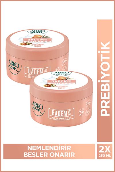 Arko Nem Intensive Care Cream Almond Milk 2X250 ml