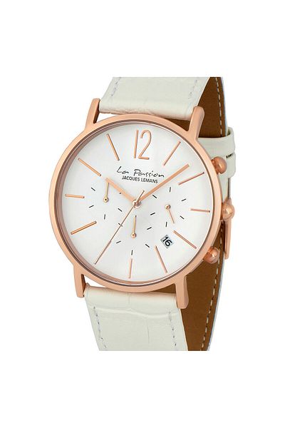 Jacques Lemans Ladies Watch Lp-123m, Quartz, 40mm, 5atm
