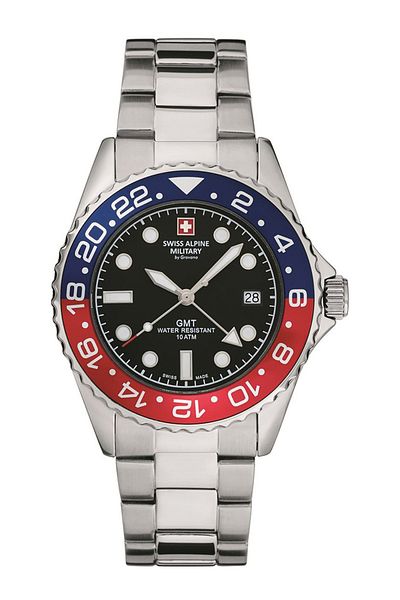 Swiss Alpine Military Mens Watch Swiss Military 7052.1131, Quartz, 42mm, 10ATM