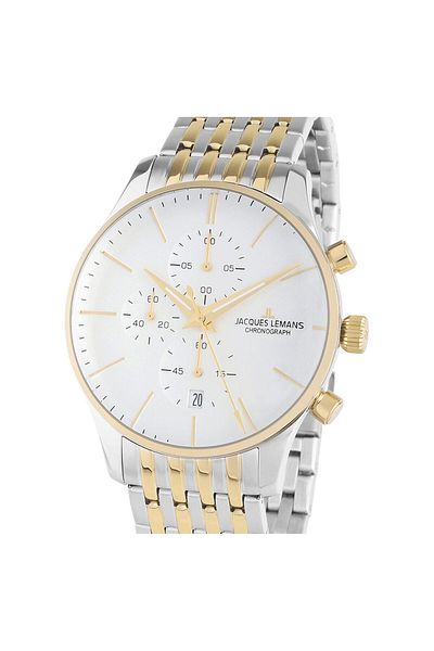 Jacques Lemans Ανδρικό Ρολόι 1-2163j, Quartz, 40mm, 5atm