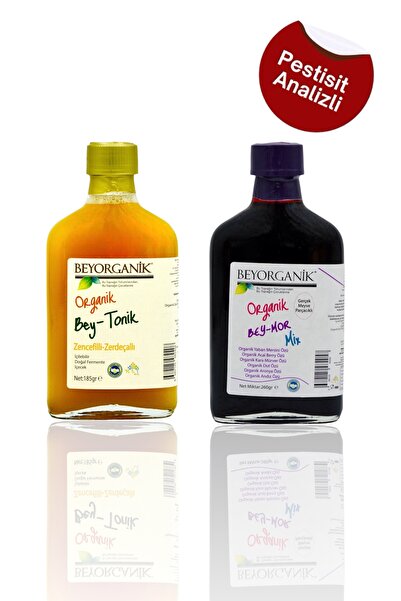 BEYORGANİK Organik Mor Mix & Bey Tonik 2'li (PESTİSİT VE AĞIR METAL ANALİZLİ)